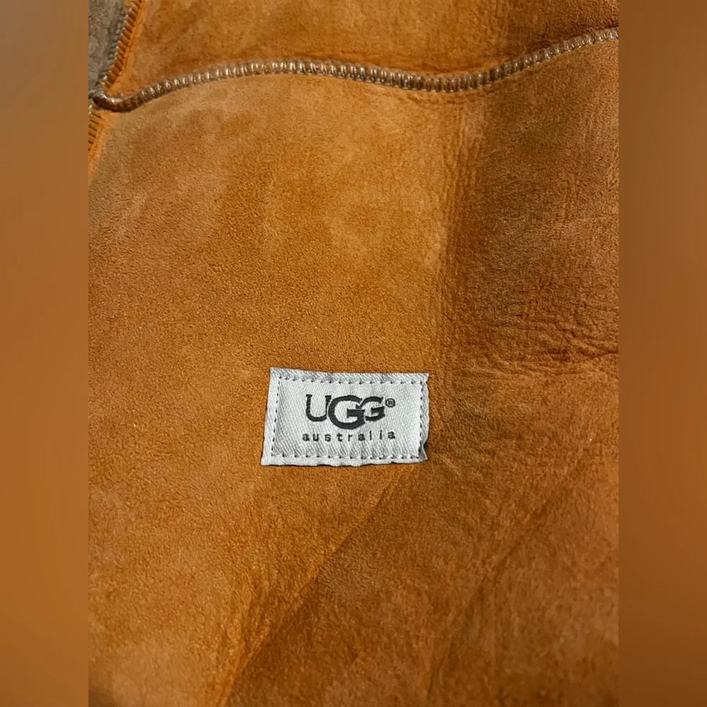 UGG Suede Shearling Tote Bag | Gently Used - Picture 2 of 5
